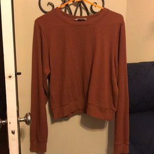 EUC Cropped Sweater Double Zero